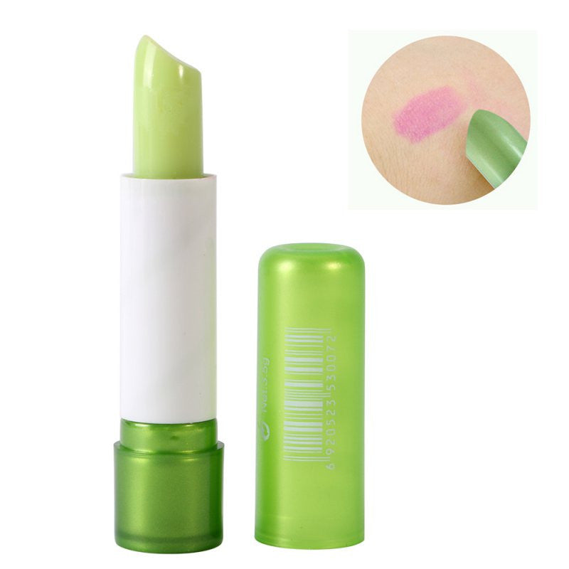 Women Mouth Care Magic Color Changing Lipstick Makeup Aloe Moisturizer Nutritious J4U66