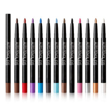 12 Colors Eyeshadow Eyeliner Pen Highlights Natural Long Lasting Waterproof Eye Shadow Pencil For Ladies Cosmetic Makeup Set J4U66