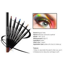 12 Colors Eyeshadow Eyeliner Pen Highlights Natural Long Lasting Waterproof Eye Shadow Pencil For Ladies Cosmetic Makeup Set J4U66