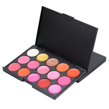 15 Colors Lip Gloss Lipstick Palette Cosmetic Makeup Kit Set With Lip Brush Includes Matte Shimmer Lip Colors Lipstick J4U66