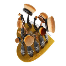 15 Hole Drying Rack Organizer Shelf Square Makeup Brush Holder Make Up Cosmetic Brush Holder Tools J4U66