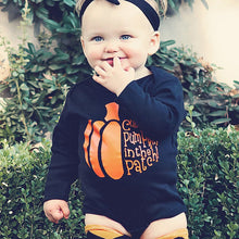 long sleeveborn baby bodysuit halloween outfits kids girl boy jumpsuit pumpkin clothes J4U66