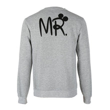 Casual Long Sleeve Tops Mr Mrs Printed Pullover Hoodies Couples Lovers Sweatshirt Men Women Plus Size J4U66