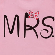 Casual Long Sleeve Tops Mr Mrs Printed Pullover Hoodies Couples Lovers Sweatshirt Men Women Plus Size J4U66