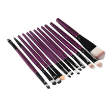 eyeshadow brush set 12pcs makeup brushes for eye makeup soft pony hair make up brushes without skin hurt sponge J4U66