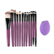 eyeshadow brush set 12pcs makeup brushes for eye makeup soft pony hair make up brushes without skin hurt sponge J4U66