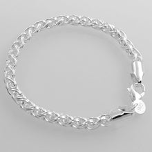 Silver Plated Stunning Jewelry Classic Twine Bracelet Unisex LL4 J4U66