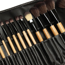 24pcs pro makeup brush foundation eye shadows lipsticks powder make up brushes tools pu bag pincel maquiagem J4U66
