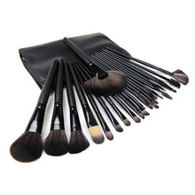24pcs pro makeup brush foundation eye shadows lipsticks powder make up brushes tools pu bag pincel maquiagem J4U66