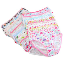 6pcss /Pack Style Baby Girls Cotton Panties Girl Kids Short Underwear Briefs Children Underpants J4U66