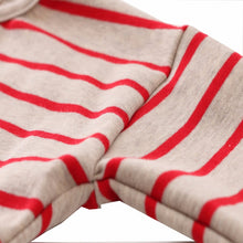 Baby Girl Harajuku Style Striped Hoodies Children's Loose Bat Sleeved Sweatshirt Hedging Leisure Kids Tracksuit J4U66