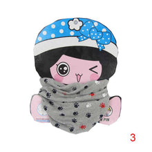 Baby Kids Child Cotton Scarf Little Feet Printing Boys Girls O Ring Scarf Children Collar Child Neck Scarves J4U66