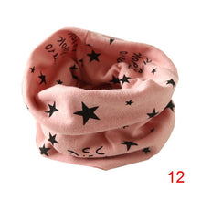 Boys Girls Collar Baby Heart Star Butterfly Scarf Cotton O Ring Neck Scarves Children Outdoor Ring Scarf J4U66