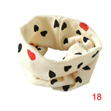 Boys Girls Collar Baby Heart Star Butterfly Scarf Cotton O Ring Neck Scarves Children Outdoor Ring Scarf J4U66
