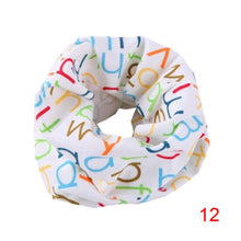 Baby Bibs Boys Girls Love Heart Cartoon Cute Scarf Cotton O Ring Collars Children Accessories Neckerchief Scarves J4U66