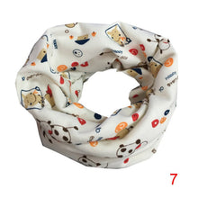 Baby Bibs Boys Girls Love Heart Cartoon Cute Scarf Cotton O Ring Collars Children Accessories Neckerchief Scarves J4U66