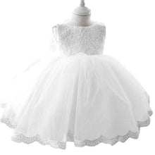 baby girl dress baptism dresses for girls infant 1  year birthday party lace bowknot dress for kids girl vestidos J4U66