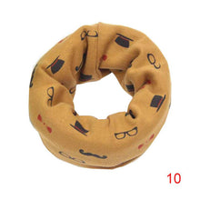 Baby Kids Cotton Scarf Boys Girl Star Printing O Ring Children Collar Child Neckerchief Scarves J4U66