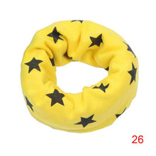 Baby Kids Cotton Scarf Boys Girl Star Printing O Ring Children Collar Child Neckerchief Scarves J4U66
