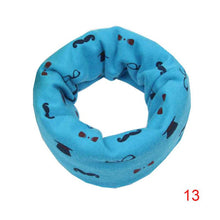 Baby Kids Cotton Scarf Boys Girl Star Printing O Ring Children Collar Child Neckerchief Scarves J4U66