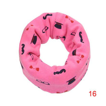 Baby Kids Cotton Scarf Boys Girl Star Printing O Ring Children Collar Child Neckerchief Scarves J4U66