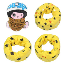 Baby Kids Cotton Scarf Boys Girl Star Printing O Ring Children Collar Child Neckerchief Scarves J4U66