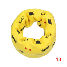 Baby Kids Cotton Scarf Boys Girl Star Printing O Ring Children Collar Child Neckerchief Scarves J4U66