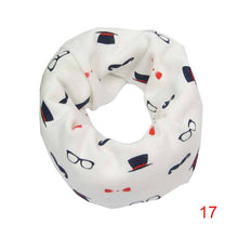 Baby Kids Cotton Scarf Boys Girl Star Printing O Ring Children Collar Child Neckerchief Scarves J4U66