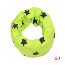 Baby Kids Cotton Scarf Boys Girl Star Printing O Ring Children Collar Child Neckerchief Scarves J4U66