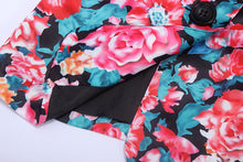 Casual One Button Jacket Slim Casual Business Blazer Suit Floral Coat Outwear J4U66