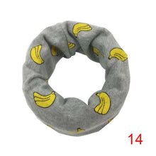 Child Scarf Boys Girls Kids Cute Cartoon O Ring Neckerchief Scarves Toddler Baby Scarf Warm Wear J4U66
