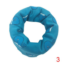 Child Scarf Boys Girls Kids Cute Cartoon O Ring Neckerchief Scarves Toddler Baby Scarf Warm Wear J4U66