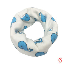 Child Scarf Boys Girls Kids Cute Cartoon O Ring Neckerchief Scarves Toddler Baby Scarf Warm Wear J4U66