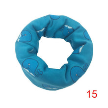 Child Scarf Boys Girls O Ring Neckerchief Scarves Toddler Baby Scarf Warm Wear S1 J4U66