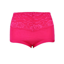 Comfortable Women's High Waist Hip-up Cotton Briefs Panties Knickers Underwear J4U66