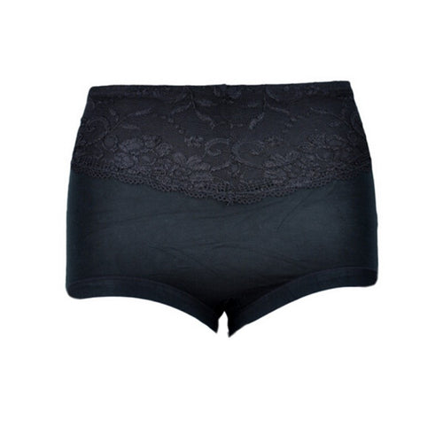 Comfortable Women's High Waist Hip-up Cotton Briefs Panties Knickers Underwear J4U66