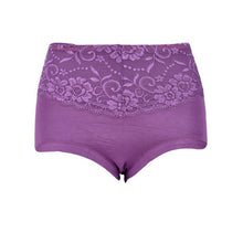 Comfortable Women's High Waist Hip-up Cotton Briefs Panties Knickers Underwear J4U66