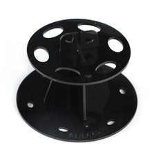 Cosmetic Shelf Rack Toothbrush Makeup Brush Organizer Acrylic 6 Hole Oval Makeup Brush Holder For Stand Drying Brush J4U66