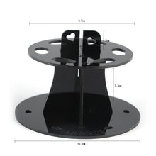 cosmetic shelf rack toothbrush makeup brush organizer acrylic  hole oval makeup brush holder for stand drying brush J4U66