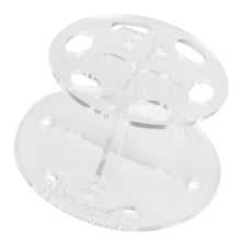 cosmetic shelf rack toothbrush makeup brush organizer acrylic  hole oval makeup brush holder for stand drying brush J4U66