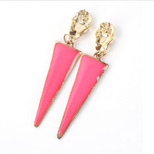 Long Earrings For Black Earrings Vintage Dangle Earring Drop Gold Earrings Geometric Triangle J4U66