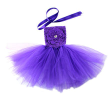 Kids Clothing Dresses For Girls Casual Flower Ball Gown Tutu Birthday Party Dress Solid Baby Children Clothes J4U66