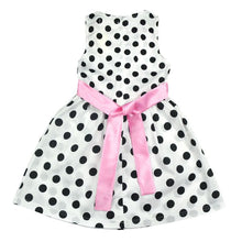 Kids Clothing Dresses Girls Toddler Princess Dress Sleeveless Polka Dots Bowknot Girl Lovely Birthday Party Sundress J4U66