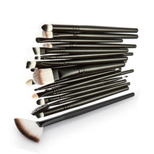 MAANGE 2 Makeup Brushes Professional Make-up Toiletry Kit Wool Make Up Brush Set S1 J4U66