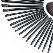 MAANGE 32pcss Cosmetic Facial Make up Brush Kit Wool Makeup Brushes Tools Set with Black Leather Case S1 J4U66