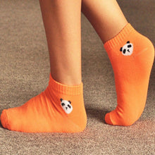 Socks Panda Pattern Cute Cartoon Candy Color Socks With Y3 J4U66