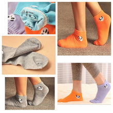 Socks Panda Pattern Cute Cartoon Candy Color Socks With Y3 J4U66