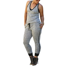 Casual Slim Waist Romper Girl Sleeveless Bandage Jumpsuit Scoop Neck Jumpsuits Y06 J4U66