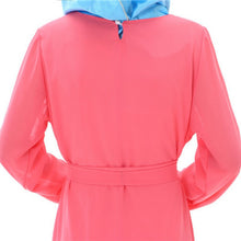 Chiffon Long Sleeve LKaftan Abaya Jilbab Islamic Muslim Cocktail ong Dress J4U66