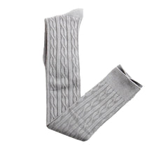 New Women Cotton Wool Braid Over Knee Warm Socks Thigh-Highs Hose Stocks  J4U66
